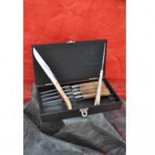 Bloc couteau à steak marron - 39,99€